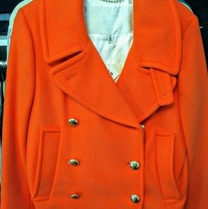 Coach Double Breasted Peacoat